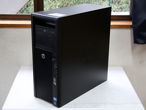 [ used ] HP Z420 Workstation LJ449AV Xeon Processor E5-1660 3.30GHz 16GB 500GB DVD-ROM Quadro 2000 Windows 10 Pro 64bit