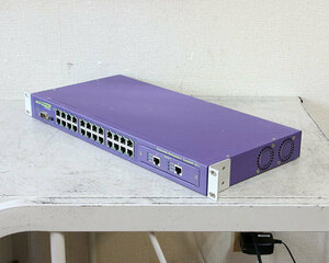 [ジャンク品] Extreme Networks Summit 24e2 model 13231 起動止まる