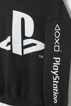 【H＆M】エイチアンドエム プレステパーカー PlayStation 黒 L プレイステーション 美品_画像6