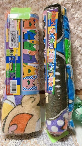 3点セット!おそ松さんダイカットジョイントタオル(6つ子等身/デフォルメver)&アニマルトートバッグ