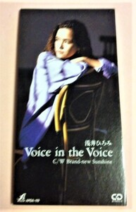 8cmCD 浅井ひろみ「Voice in the Voice/Brand-new Sunshine,各カラオケ」