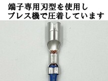 XO-000-赤 【10A 赤 電源取り出し 低背 ヒューズ 100本】 ヒューズボックス 電源取出 検索用) セレナスカイライン キャラバン 2977_画像5