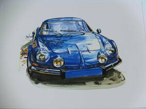 Bow иллюстрации -45/ alpine Renault A110 1600S / Alpine Renault A110 1600S//A210/310/WRC/ Gordini / // последний. 1 листов / новый такой же прекрасный 