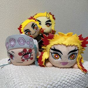 煉獄杏寿郎 宇髄天元 鬼滅の刃 ぬいぐるみ 4点 まとめ売り