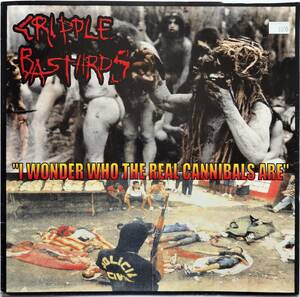 【グラインドコアスプリット盤】 CRIPPLE BASTARDS / PATARENI「I Wonder Who The Real Cannibals Are/There Can Be Only One」