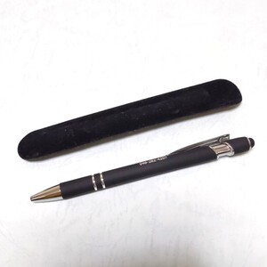 タッチペン付ボールペン ブラック