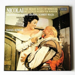 [bbb]/独盤 3LP-BOX/『Nicolai/The Merry Wives Of Windsor/Kubelik/ニコライ:歌劇《ウィンザーの陽気な女房たち》/クーベリック』/オペラ