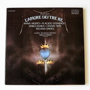 [bba]/ 米盤 2LP-BOX /『Montemezzi / L'Amore Dei Tre Re / Santi / モンテメッツィ / ラモーレデイトレレ / サンティ』/ オペラ