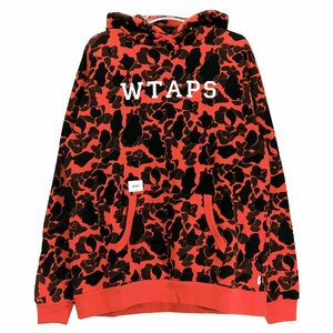 WTAPS 18AW DESIGN HOODED COLLEGE ダブルタップス デザイン フーデッド カレッジ スウェット トップス フーディー パーカー WTVUA