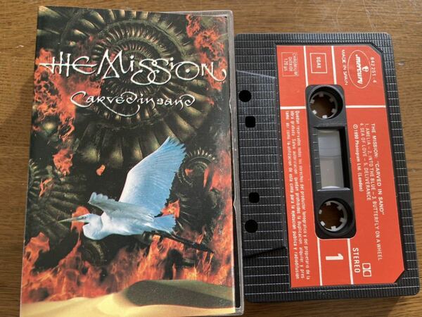 即決 送料無料 中古 カセットテープ the mission uk carved in sand ミッション sisters of mercy spain 842251-4