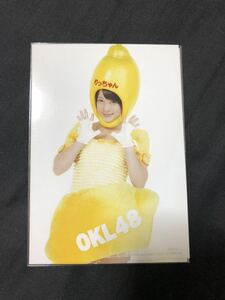 川栄李奈 永遠プレッシャー 通常盤 生写真 オカレモン OKL48 AKB48 A-6