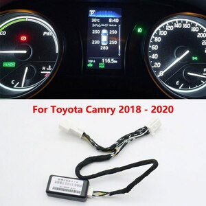トヨタ カムリ 2018-2020 XV70 V70 TPMS タイヤ 空気圧 デジタル モニタリング ディスプレイ セキュリティ アラーム パーツ アクセサリー