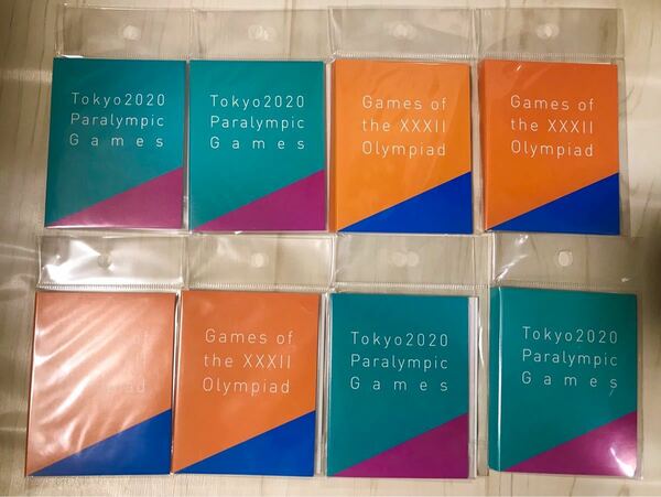 東京2020 オリンピック　パラリンピックグッズ　ブック型付箋　8個　公式ライセンス商品 TOKYO2020