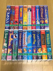 ディズニー ビデオ(VHS)よりどり5本