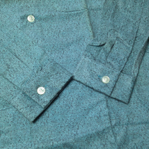 DEAD-STOCK 【FLEX-O-RIB】 50s Print Flannel Shirt / 50年代 フランネル シャツ ボックス オープンカラー ビンテージ ロカビリー 40s60s_画像8