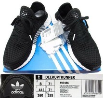 adidas originals■DEERUPT RUNNER■KICKS LAB.■アディダス オリジナルス×キックスラボ■新品■黒×白■26_画像1