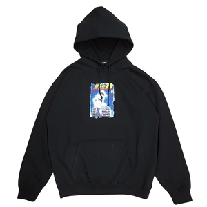 WB861 XLARGE XLarge initials D initial D TAKUMI HOODED SWEAT. sea HachiRoku sweat Parker M size black *80