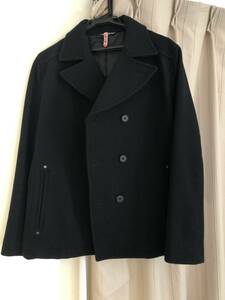 ランバンオンブルーLANVIN en Bleu ピーコート　Pコート　コート　ジャケット　ブラック　size50
