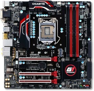 GIGABYTE G1 GAMING Z170MX GAMING 5 LGA 1151 Intel Z170 HDMI SATA 6Gb/s USB 3.1 USB 3.0 Micro ATX Intel Motherboard