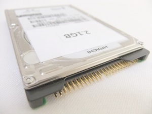 【保証付・送料198円～】NEC製PC-98ノートシリーズ用内蔵2.5インチHDD 2.1GB 保証付 信頼の日立製HDD 予備やバックアップに 動作確認済