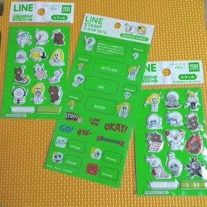 LINE FRIENDS シールセット