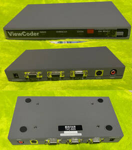【中古完動品】アイオーデータ TVコンバータ 『 TVC-600 』PC-9801 , Macintosh 他 レトロハードに最適 SVGA スキャンコンバータ【超レア】