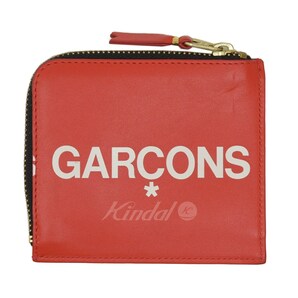 コムデギャルソン COMME des GARCONS  CDG Wallet Huge Logo SA3100HL L字ジップミニウォレット 2021SS 商品番号：8066000171685の画像2