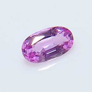 極美品! パパラチャサファイア 0.263ct ソーティング付 オーバル ルース(LA-5119)