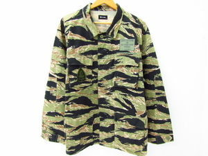 Subciety サブサエティ BDU JACKET ミリタリー タイガー ジャケット SIZE:XL♪FG5771