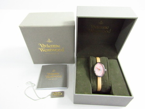 Vivienne Westwood ヴィヴィアンウエストウッド VV019LPK クォーツ腕時計♪AC22102