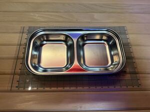メスティン収納可能コンパクトなステンレス小皿
