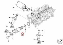 BMWツーリングE46カムシャフトソレノイドバルブ318i可変バルブN42下AY20クーペ316Ci318Ci316ti318tiカブリオレE87E90E91E92E60E61X1X3X5Z4_画像2