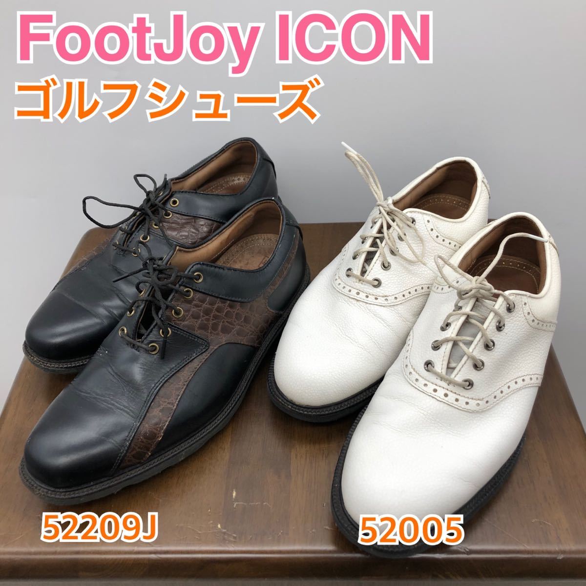 全日本送料無料 アイコン フットジョイ Footjoy 26cm icon - シューズ(男性用) - alrc.asia