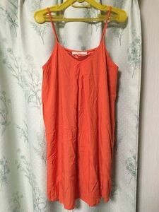  Another Addition Another Edition orange Cami One-piece 