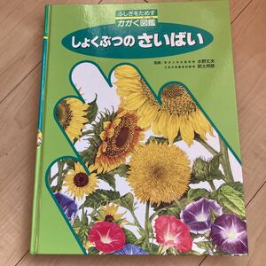 新品 かがく図鑑 しょくぶつのさいばい フレーベル館 科学図鑑 知育本 植物の栽培