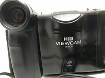 SHARP シャープ VL-HL15 VIEWCAM ビューカム Hi8 8ミリビデオカメラ 動作未確認 ジャンク扱い oi0005_画像2