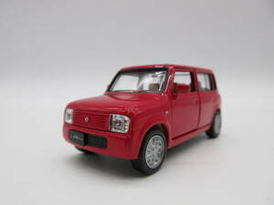 1/42 スズキ 初代ラパン SUZUKI Lapin アルトラパン ディーラー 非売品 カラーサンプル ミニカー　ブライトレッド2