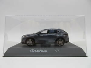 1/43 レクサス LEXUS 新型NX ディーラー特注　成約記念　非売品　ミニカー　ソニッククロム