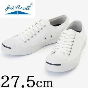 新品 CONVERSE ジャックパーセル 白 キャンバス 27.5cm / コンバース JACK PURCELL ホワイト white