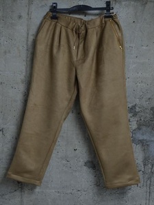 サノバチーズ　SON OF THE CHEESE　RETORO　pants　フェイクスウェード　パンツ　L C5791