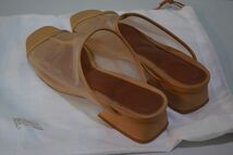 トゥデイフル　TODAYFUL　シースルー　サンダル　シューズ　靴　37　Sheer　Piping　sandals C7267_画像3