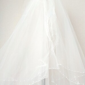 【新品未使用】WITH A WHITE ウエディングベール ブライダル 結婚 結婚式 ブライダル衣裳 結婚式衣装