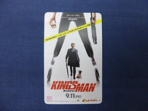 (172)ムビチケ 洋画（使用済）「キングスマン」半券　コリン・ファース　KINGSMAN