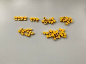 F246　LEGOバラパーツ　黄色　1 x 1　特殊ブロック系　まとめて大量㎏