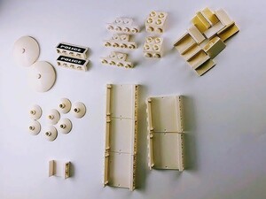 F269　LEGOバラパーツ　白　パネル・ディッシュ系　まとめて大量㎏