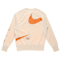 ■ナイキ スウッシュ フレンチテリー クルー スウェット ベージュ 新品 サイズS NIKE NSW SWOOSH FT CREW SWEAT DD6097-219_画像2