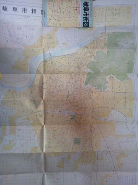 萬華社 ビッグマップ 岐阜市地図 昭和54年9月発行 萬華社 ビッグマップ 岐阜市地図 昭和54年9月発行 萬華