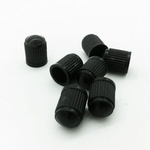 エアバルブキャップ 車 タイヤ キャップ 黒色 新品 エア キャップ 合計5つ タイヤ 4本分 一つおまけ 10