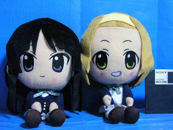 未使用、けいおん！☆スーパーDXぬいぐるみ～澪&律～、秋山澪