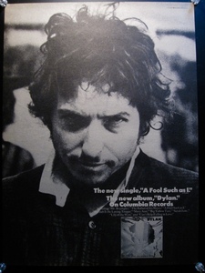 BOB DYLAN／re. The Band◎DYLAN(A Fool Such As I)◎稀少アルバム＆シングル広告◎1973年